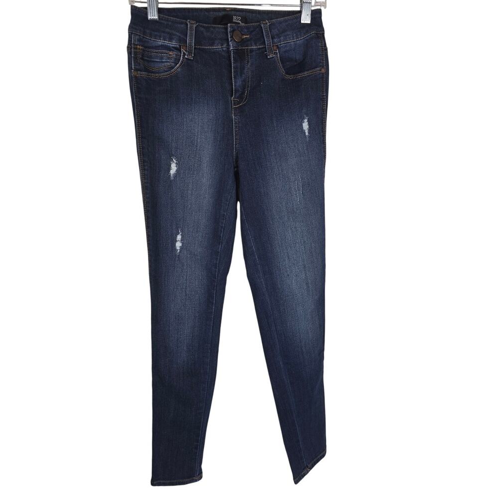 Nordstrom 1822 Whiskering Lightly Destressed Women's Jeans 27